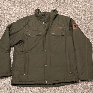 Columbia Men's Forest Green Puffer Jacket